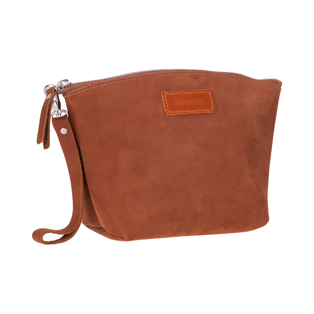 Nimora Leather Makeup Bag