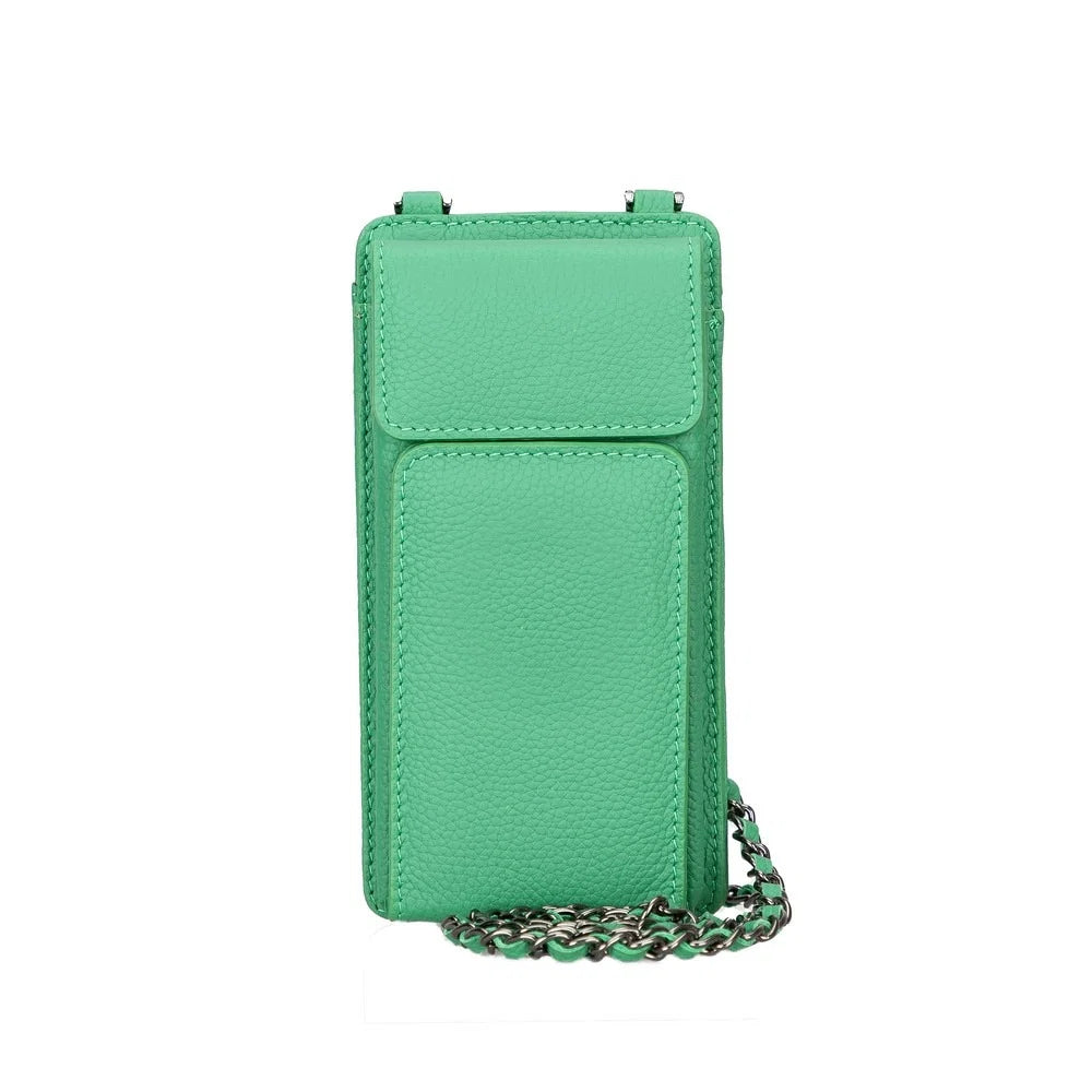 Avjin Crossbody Leather Bag Compatible with Phones up to 6.9"