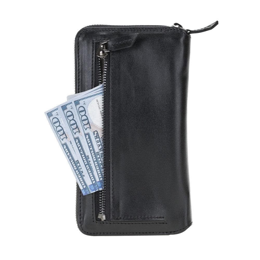 Bouletta Samsung Galaxy S10 Series Leather Pounch Magnetic Cover Case Samsung S10 / Rustic Black