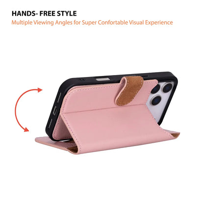 Magic iPhone 17 Pro Max Detachable Leather Wallet Case – Expanded Palette
