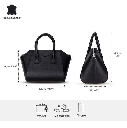 Lorenza Medium Leather Shoulder Bag