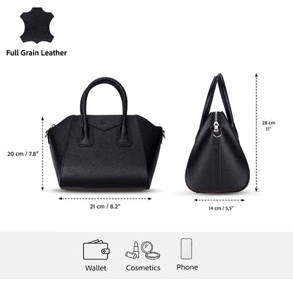 Lorenza Leather Shoulder Bag – Small