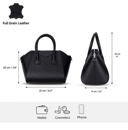 Lorenza Small Leather Shoulder Bag