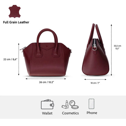Lorenza Leather Shoulder Bag – Medium