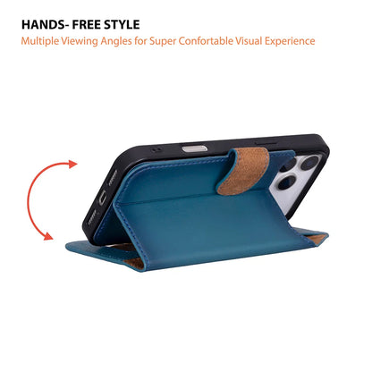 Magic iPhone 17 Pro Max Detachable Leather Wallet Case – Expanded Palette