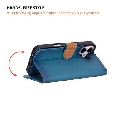 Magic iPhone 17 Detachable Leather Wallet Case – Expanded Palette