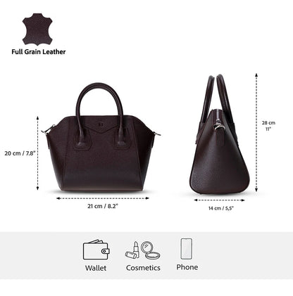 Lorenza Leather Shoulder Bag – Small