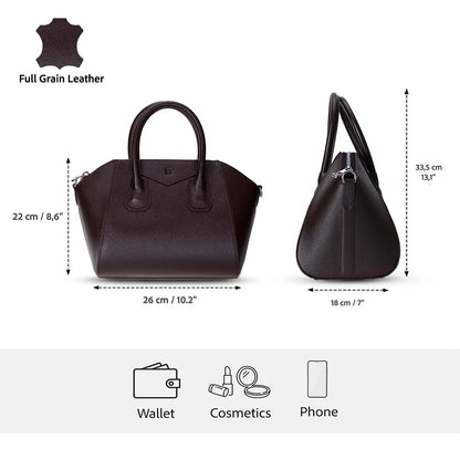 Lorenza Leather Shoulder Bag – Medium