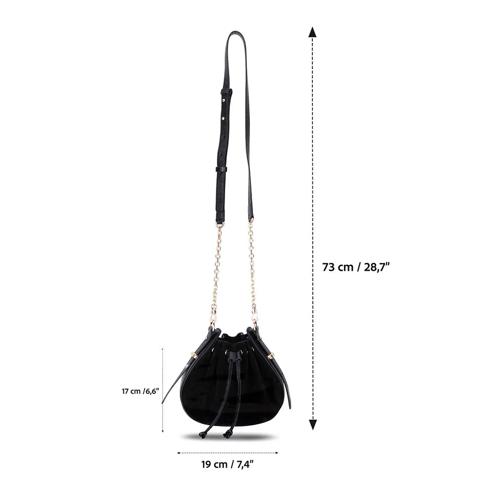 Valentina Women's Suede Leather Bag