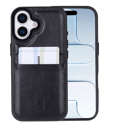 Flex Cover iPhone 17 Leather Card Holder Case