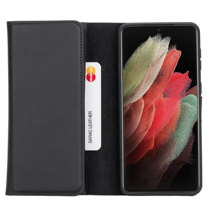 Santa Samsung Galaxy S21 Plus Detachable Leather Wallet Case
