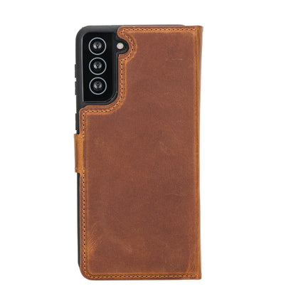 Santa Samsung Galaxy S21 Plus Detachable Leather Wallet Case