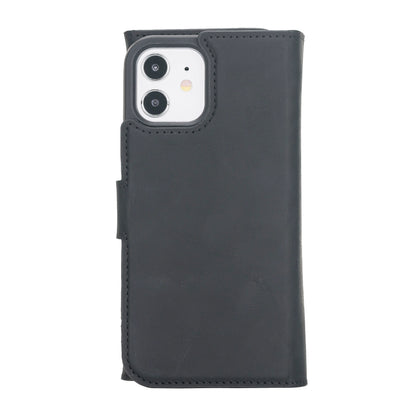 Santa iPhone 12 mini Detachable Leather Wallet Case