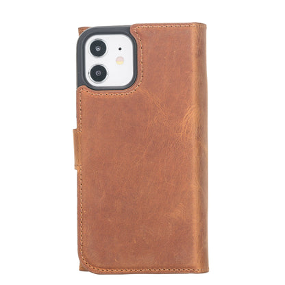 Santa iPhone 12 mini Detachable Leather Wallet Case