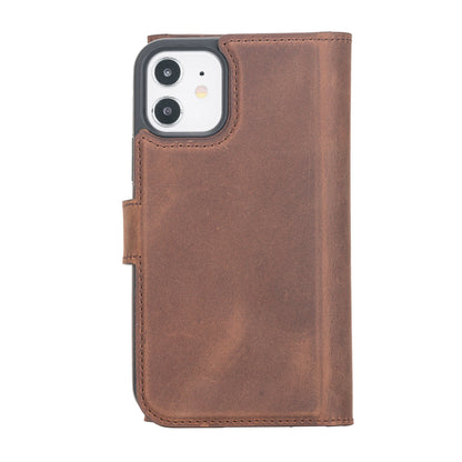 Santa iPhone 12 mini Detachable Leather Wallet Case
