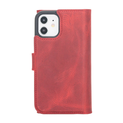 Santa iPhone 12 mini Detachable Leather Wallet Case