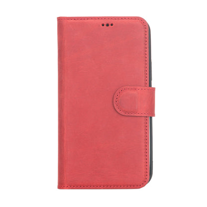 Santa iPhone 12 mini Detachable Leather Wallet Case