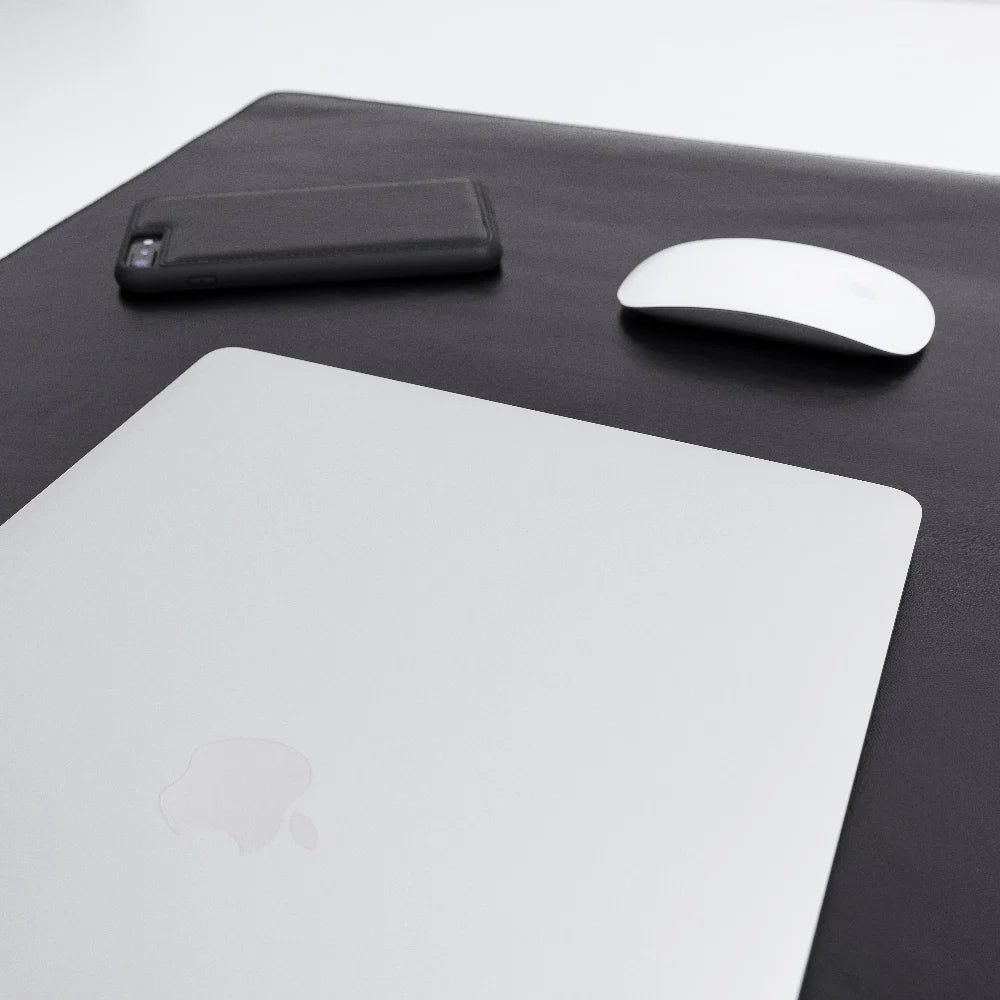 Axion Lined Leather Desk Mat Large Size