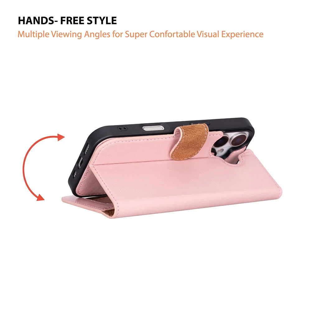 Magic iPhone 17 Leather Detachable Wallet Case