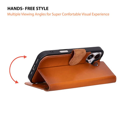 Magic iPhone 17 Detachable Leather Wallet Case – Expanded Palette
