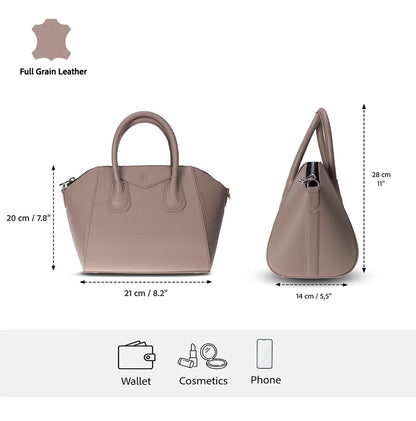 Lorenza Leather Shoulder Bag – Medium