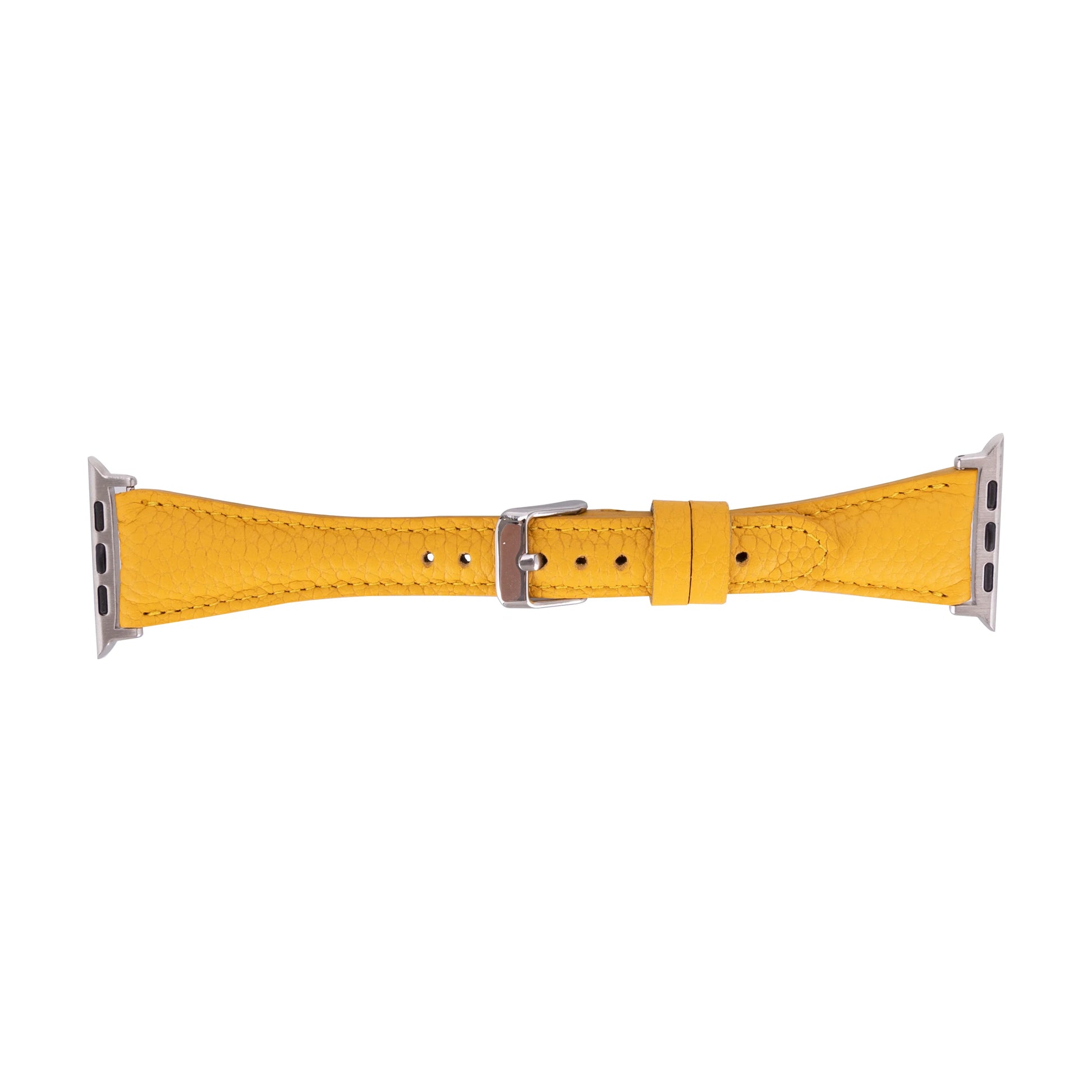 Leather Apple Watch Bands - Clasic Slim Style BRN7