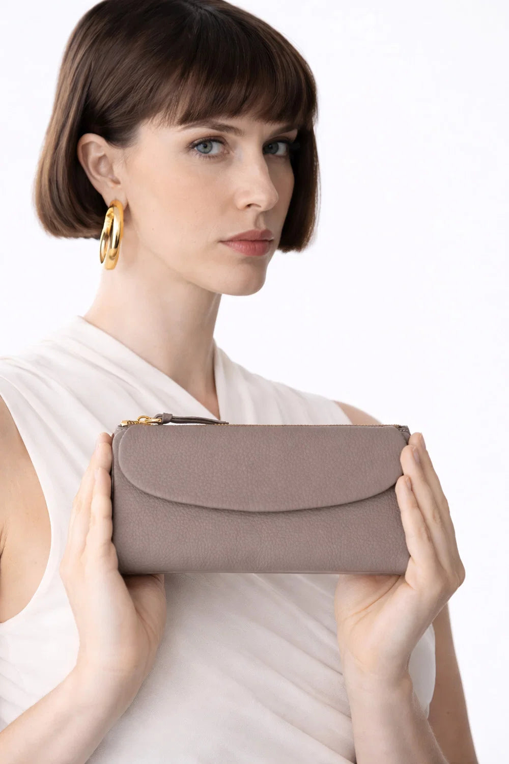 Vellure Leather Women's Handbag, Large