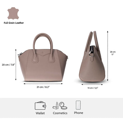 Lorenza Leather Shoulder Bag – Small