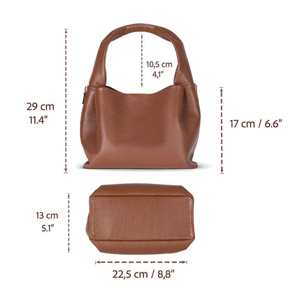 Cortina Leather Shoulder Bag