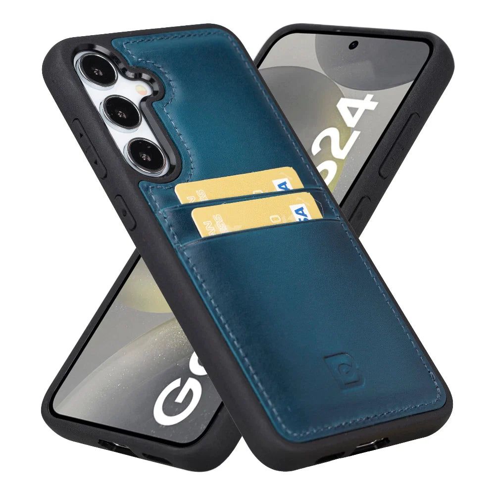 Bouletta Samsung Galaxy S24 Series Leather Case with Card Holder - FXCP