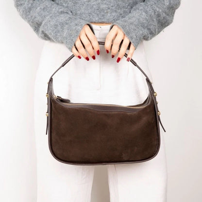 Dolcezza Suede Leather Shoulder Bag