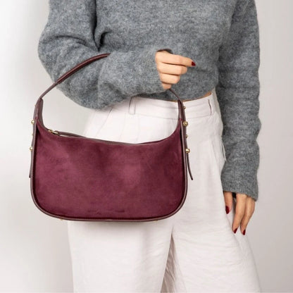 Dolcezza Suede Leather Shoulder Bag