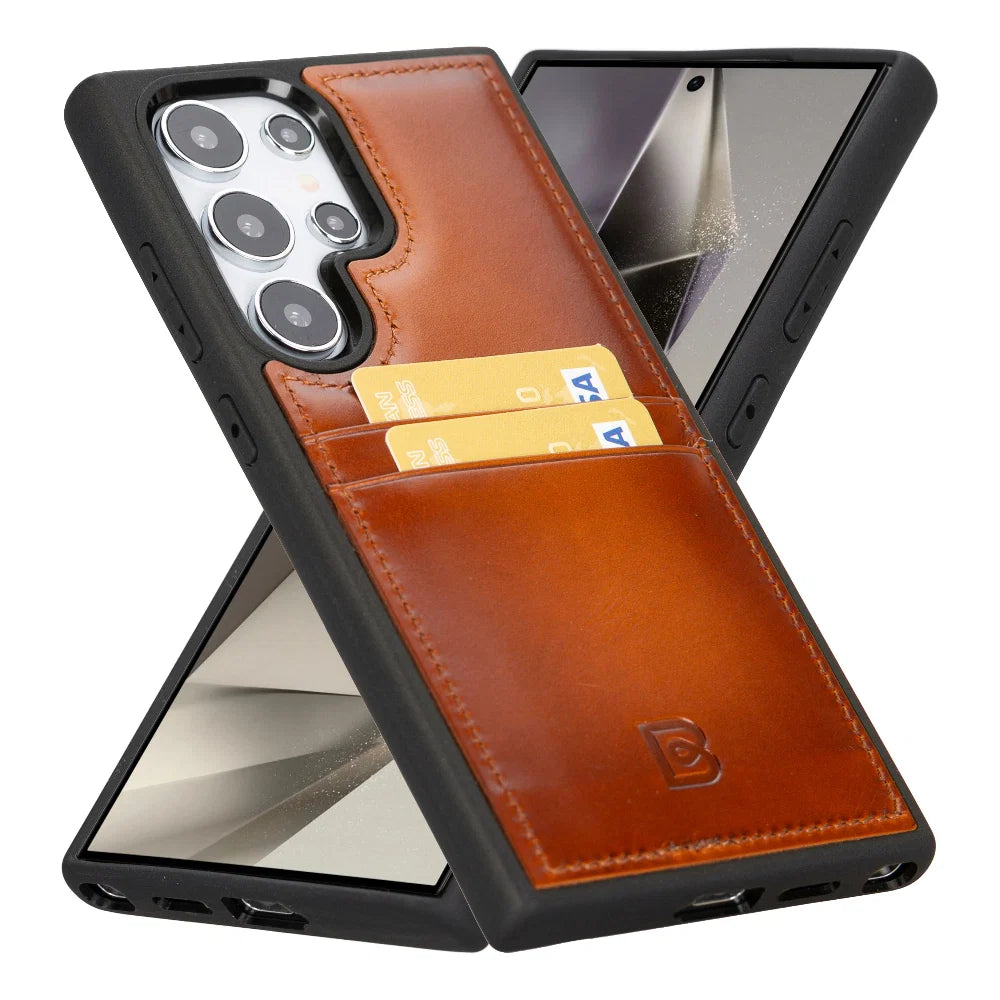 Bouletta Samsung Galaxy S24 Series Leather Case with Card Holder - FXCP