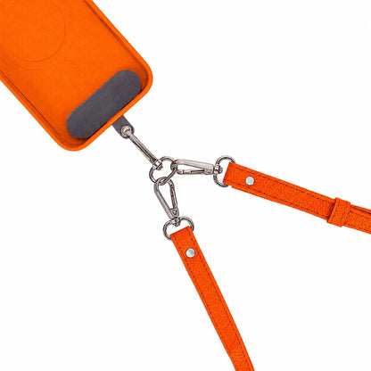 FlexGo PU Phone Strap & Detachable Wallet Set