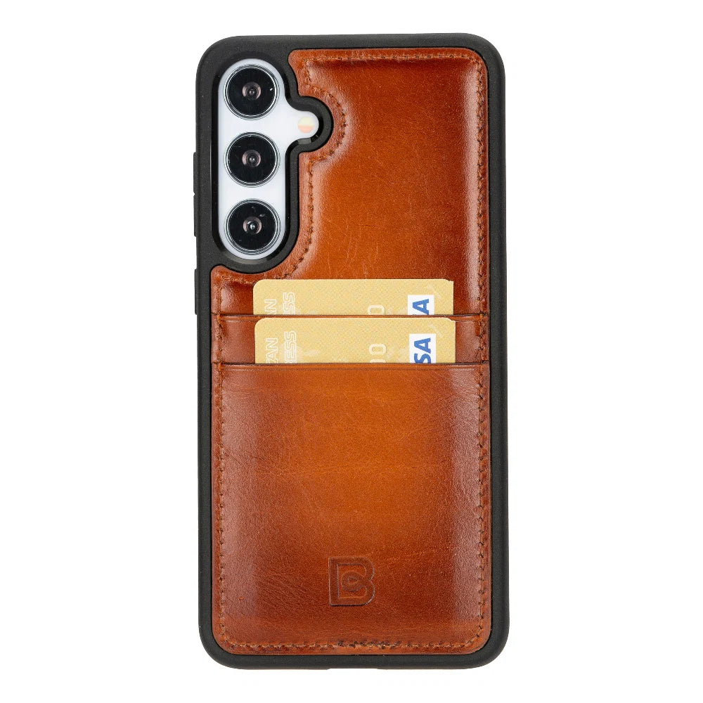 Bouletta Samsung Galaxy S24 Series Leather Case with Card Holder - FXCP