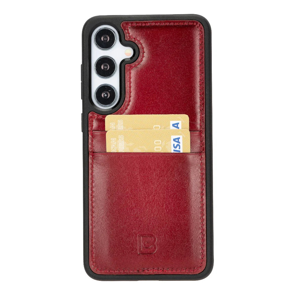 Bouletta Samsung Galaxy S24 Series Leather Case with Card Holder - FXCP