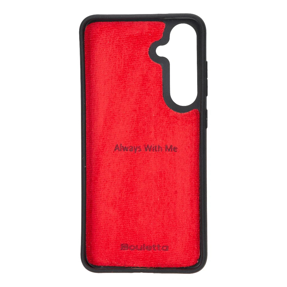 Flex Cover Leather Samsung Galaxy S24 Case with Card Holder