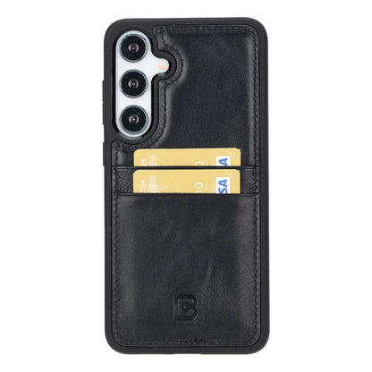 Flex Cover Samsung Galaxy S24 Leather Card Holder Case