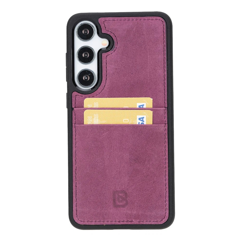 Bouletta Samsung Galaxy S24 Series Leather Case with Card Holder - FXCP