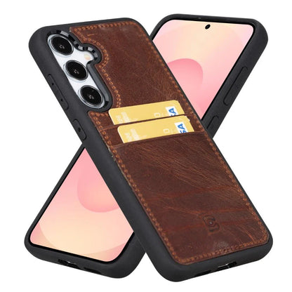 Flex Cover Samsung Galaxy S25 Plus Leather Card Holder Case