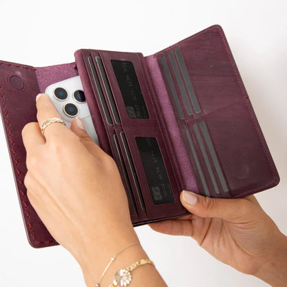 Noble Leather Phone Wallet