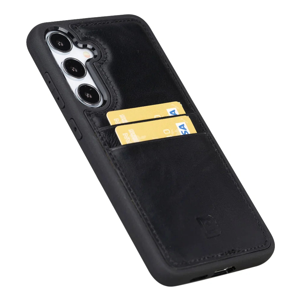 Bouletta Samsung Galaxy S24 Series Leather Case with Card Holder - FXCP