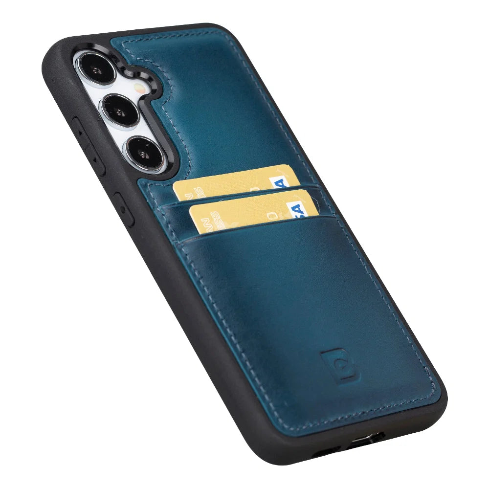 Bouletta Samsung Galaxy S24 Series Leather Case with Card Holder - FXCP