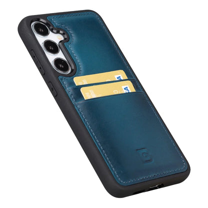 Flex Cover Samsung Galaxy S24 Leather Card Holder Case