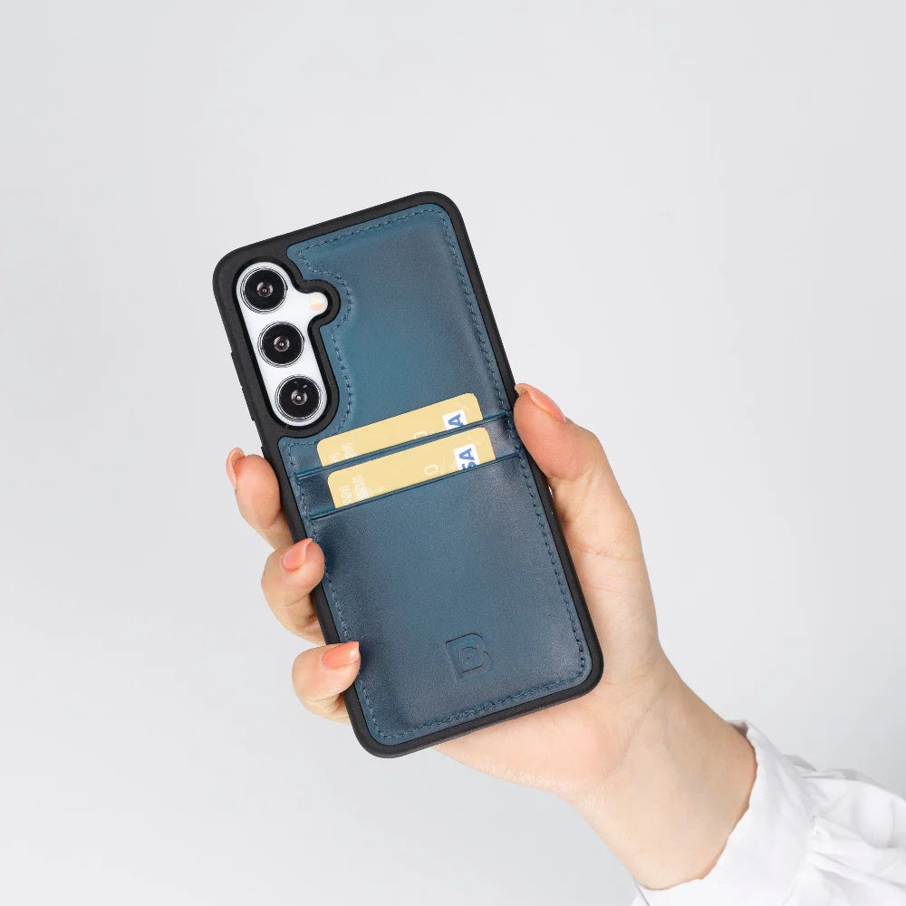 Bouletta Samsung Galaxy S24 Series Leather Case with Card Holder - FXCP