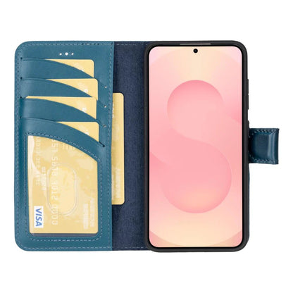 Magic Samsung Galaxy S25 Detachable Leather Wallet Case – Expanded Palette
