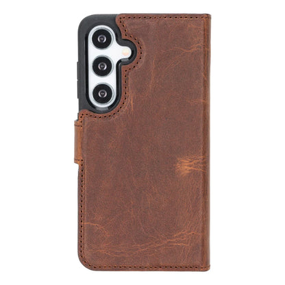 Magic Samsung Galaxy S25 Detachable Leather Wallet Case – Core Palette
