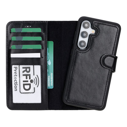 Magic Samsung Galaxy S24 Ultra Detachable Leather Wallet Case – Core Palette