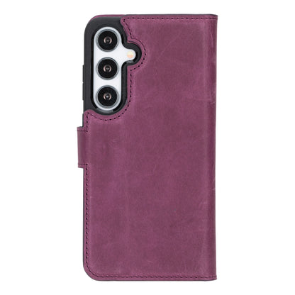 Magic Samsung Galaxy S24 Ultra Detachable Leather Wallet Case – Expanded Palette