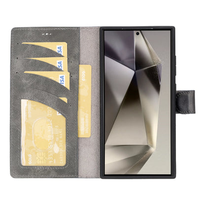 Magic Samsung Galaxy S24 Ultra Detachable Leather Wallet Case – Expanded Palette